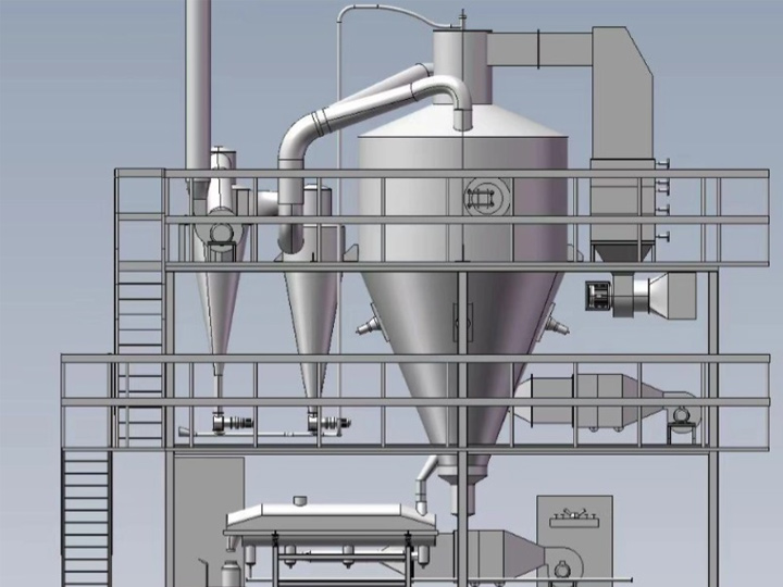 上排風(fēng)噴霧造粒干燥機(jī)